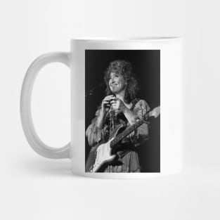 Bonnie Raitt BW Photograph Mug